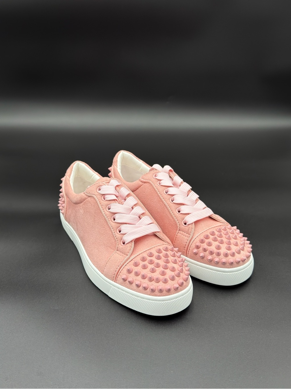 NEW Christian Louboutin Vieira 2
Flat Suede Sneaker size 8 US / 38 EU